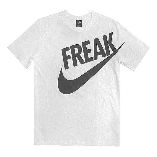

Футболка giannis dri fit tee alphabet basketball short sleeve white Nike, белый