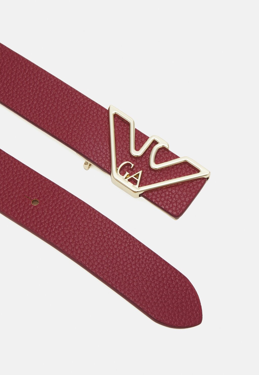 

Пояс PLATE BELT Emporio Armani, темно-красный