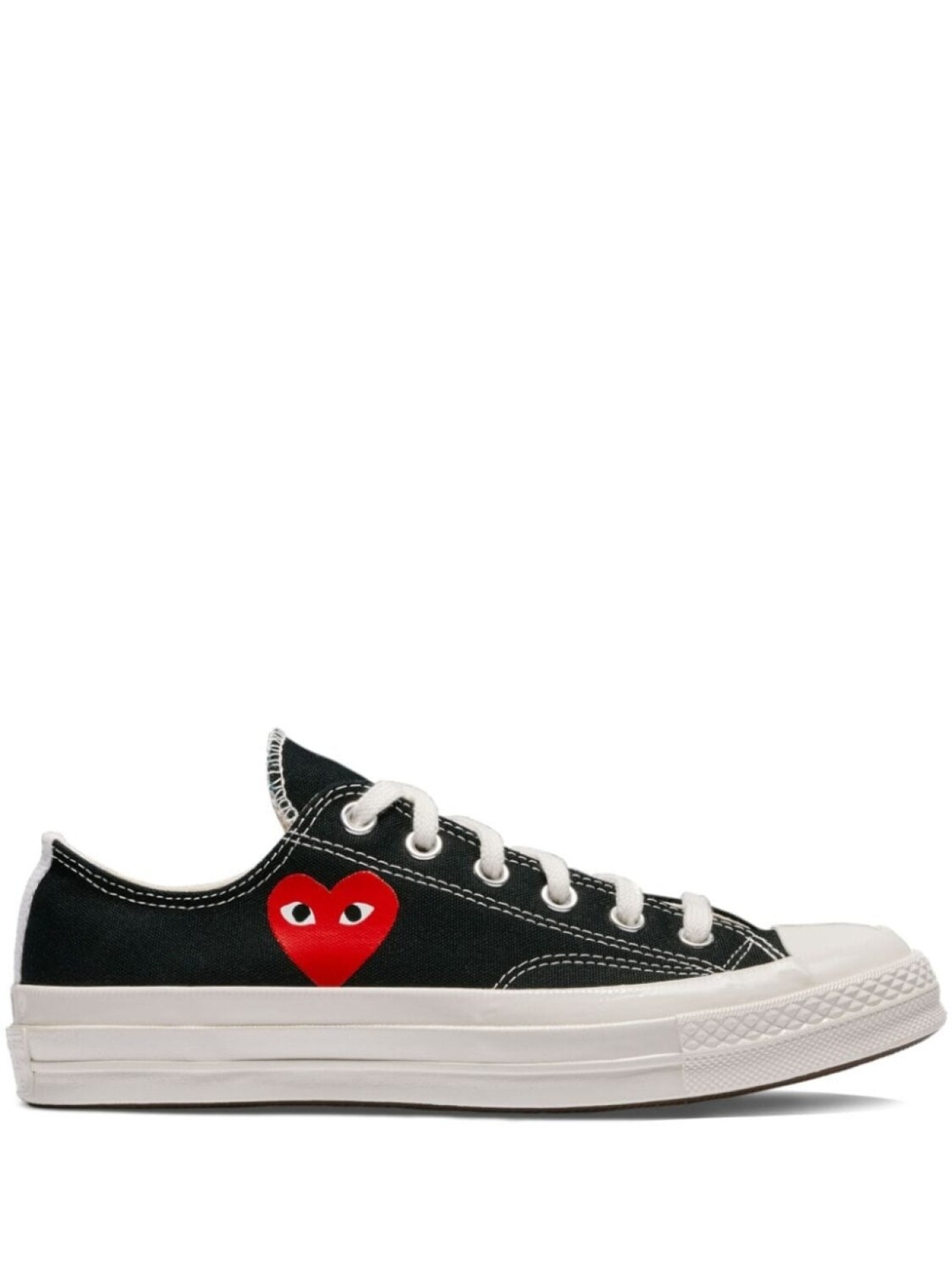 

Comme Des Garçons Play x Converse кеды Chuck '70 Small Red Heart, черный