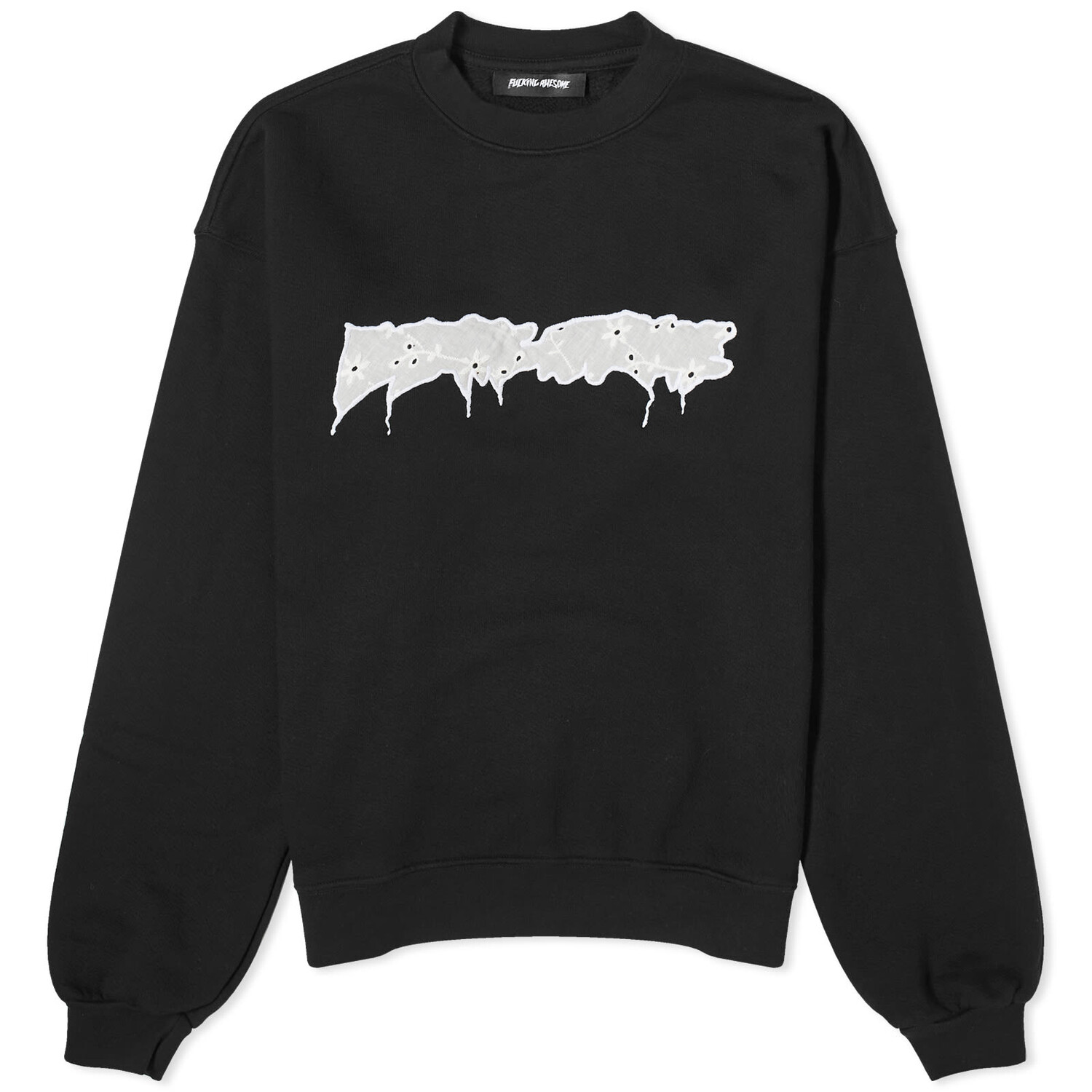 

Худи F*cking Awesome Doily Stamp Crew Sweat, черный