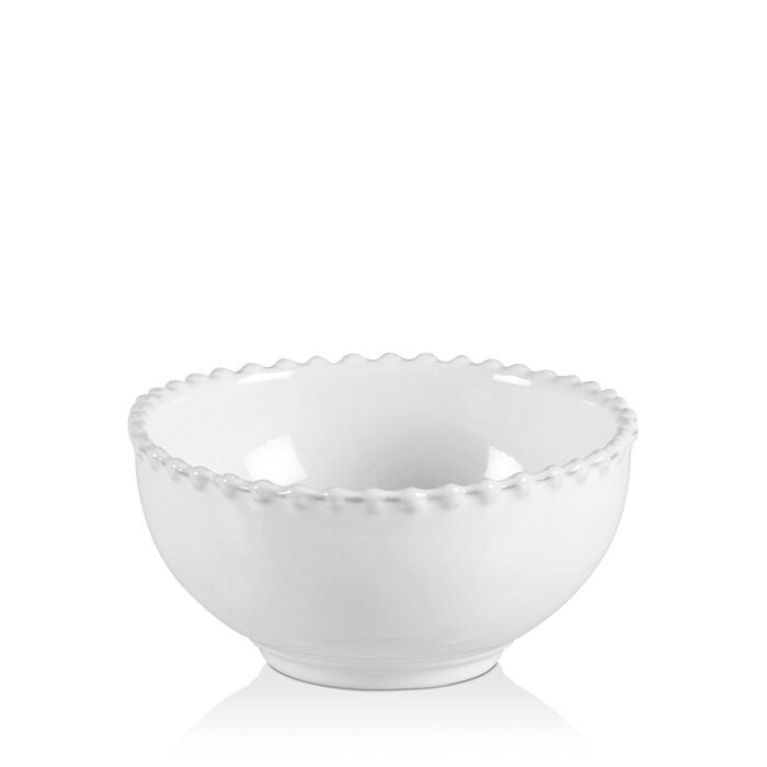 

Costa Nova White Pearl 6,25-дюймовая миска для супа/хлопьев/фруктов, белый