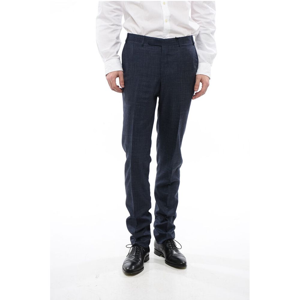 

CC COLLECTION Брюки REFINED из смеси шелка Corneliani, Blue