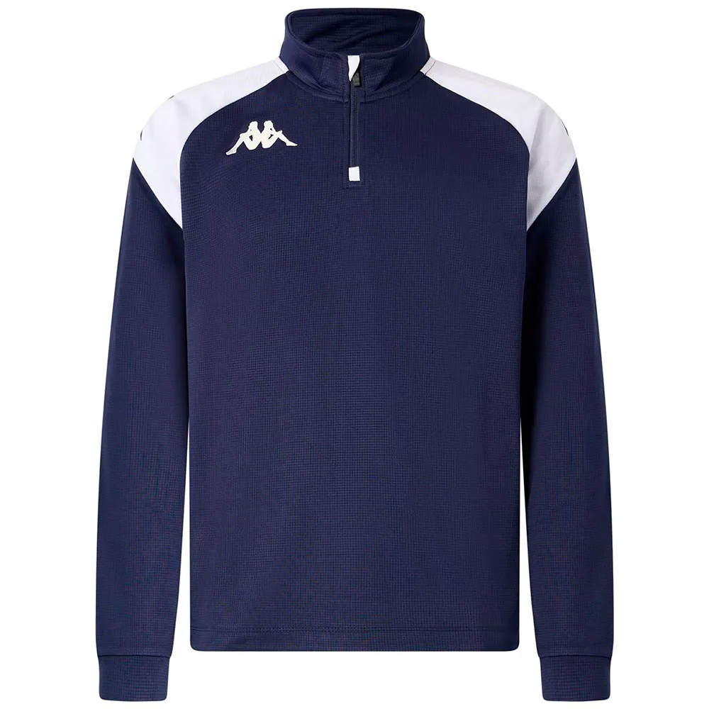

Толстовка Kappa Lovato half zip, синий