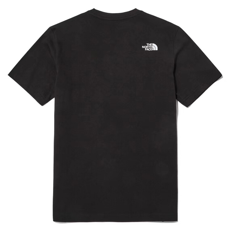 

Футболка унисекс черная The North Face, черный