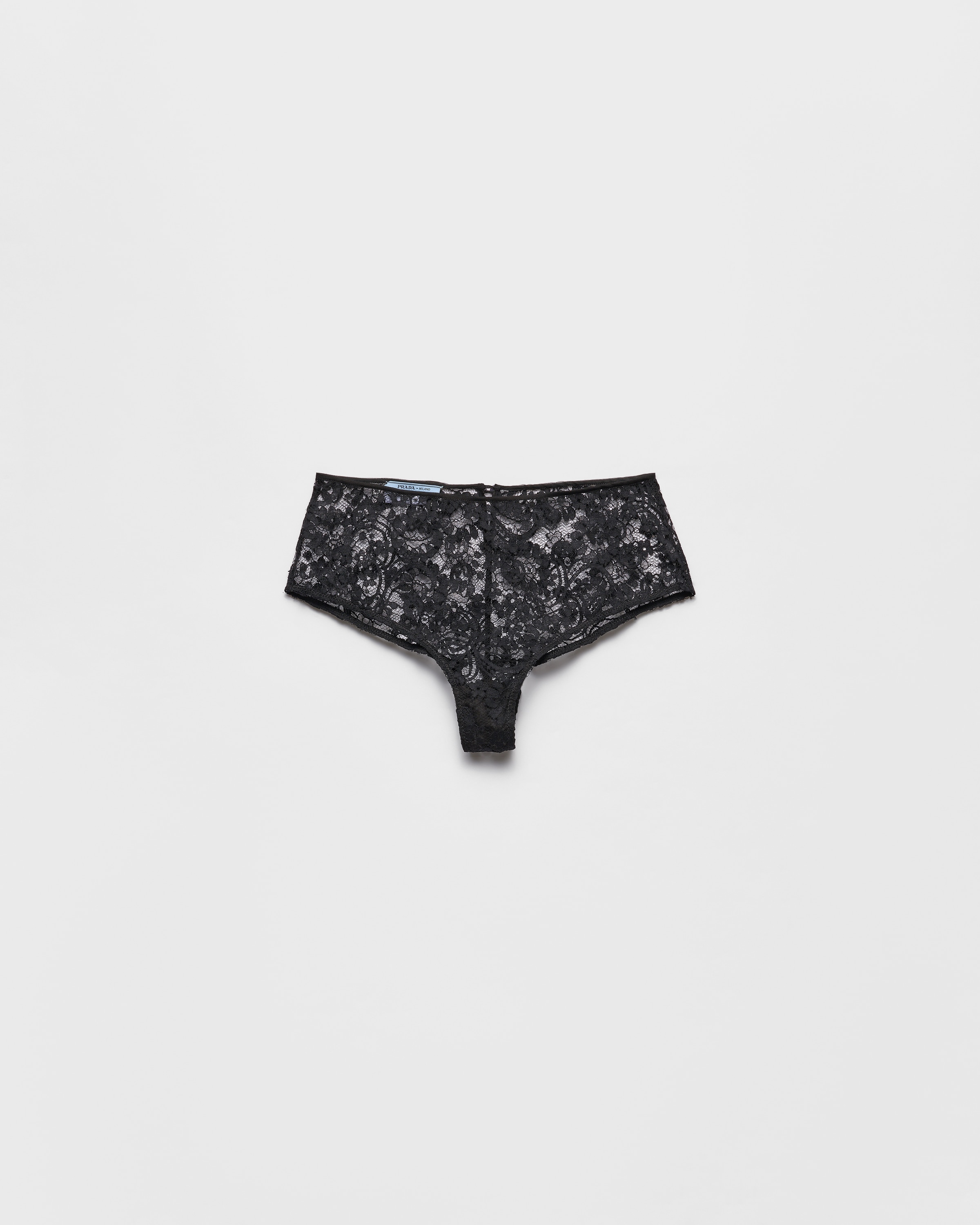 

Кружевные хипстеры Prada, черный