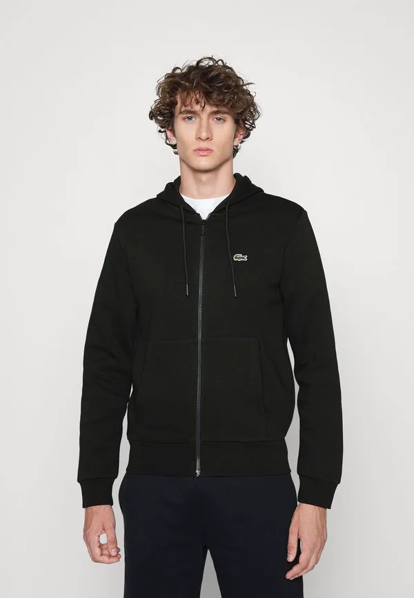 Универсальная толстовка на молнии Lacoste, Noir — фото 2