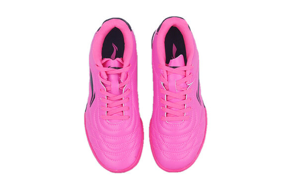 Кроссовки тренировочные футбольные бутсы tf Li-Ning, розовый — фото 4