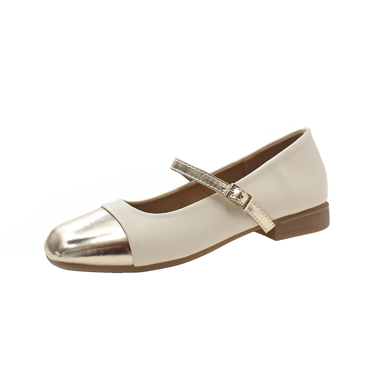 

Сандалии детские, подростковые, с амортизаторами, устойчивые к истиранию, противоскользящие, с низким верхом Peter pan, бежевый