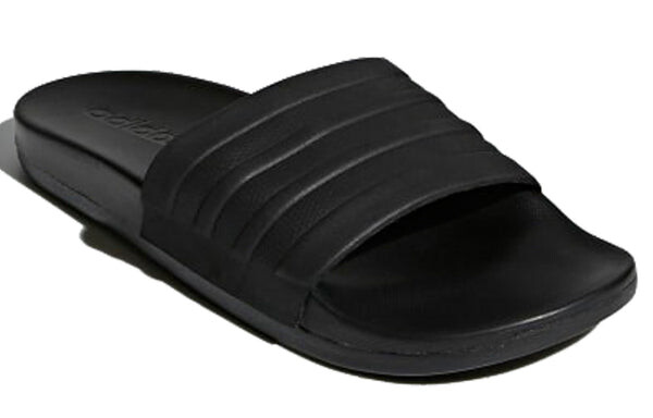 Тапочки adilette comfort slides black Adidas, черный — фото 2