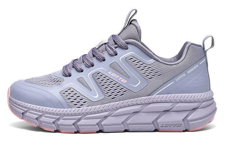 

Кроссовки женские Flying Running Low-top светло-фиолетовые Lotto