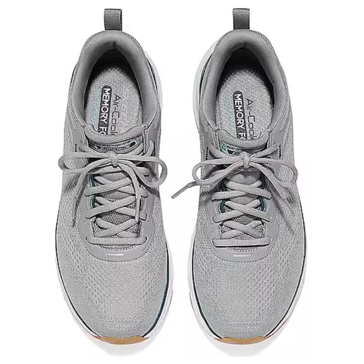 Кроссовки Skechers Sport Lifestyle Shoes Men Low-top Grey/turquoise, бирюзовый — фото 3