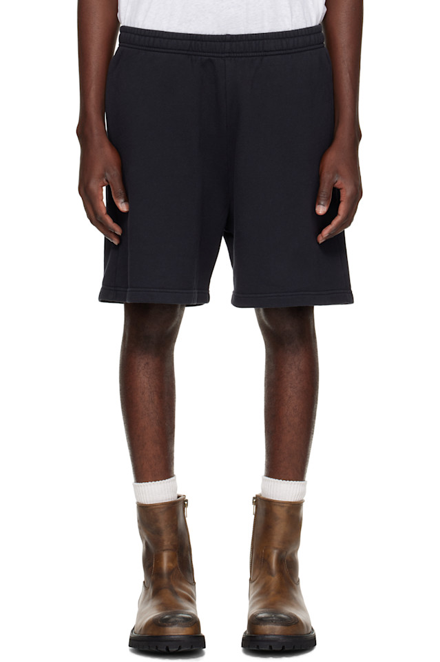 

Флисовые шорты Acne Studios, черный