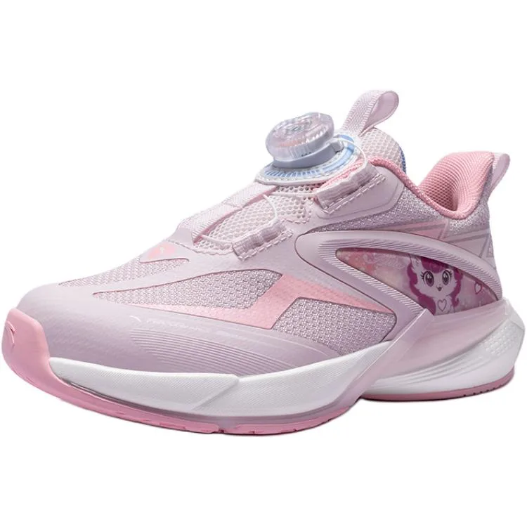Детские кроссовки Flying Knight Low top для детей 3-7 лет Antakids, Clear Pink-2 — фото 3