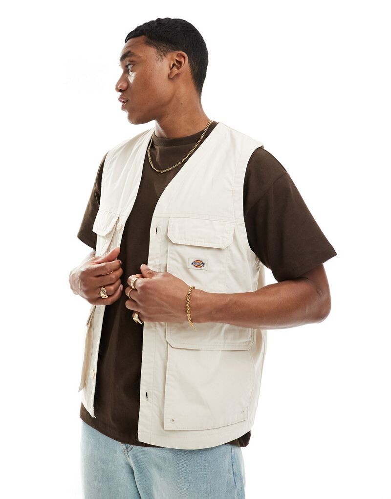 

Бежевый жилет Dickies Fishersville