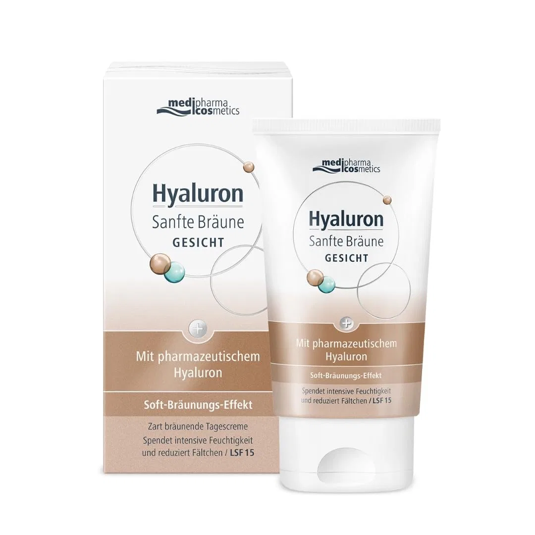 Крем для лица Hyaluron Gentle Tan с эффектом загара Medipharma Cosmetics