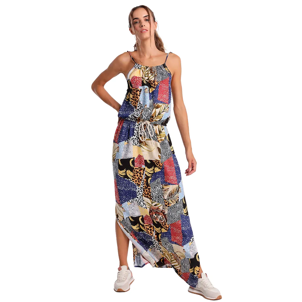 

Платье Lois Jeans 8486 sleeveless long, разноцветный