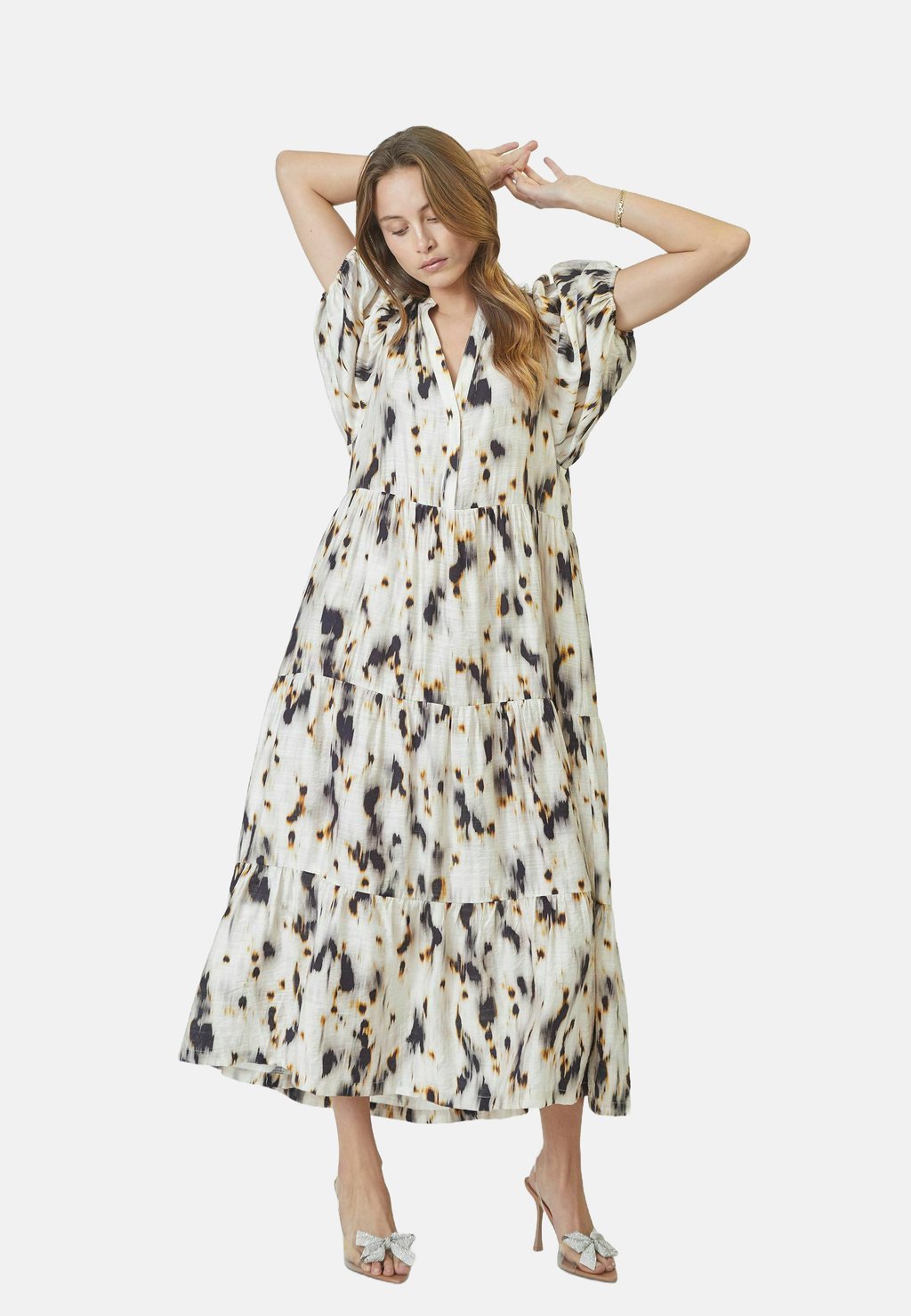 

Платье макси ELISACC FLOOR DRESS Co'couture, бежевый
