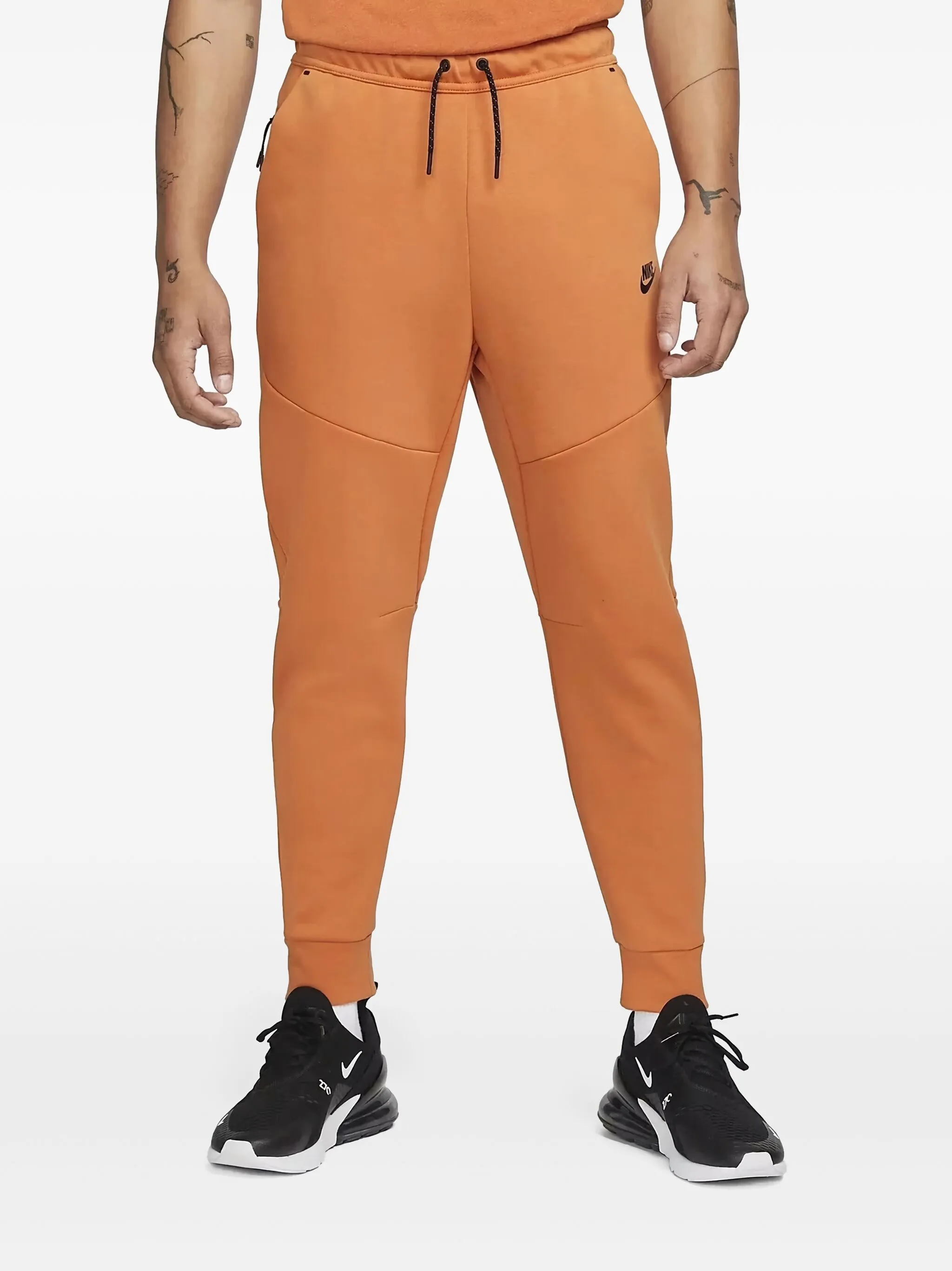 

Джоггеры Tech Fleece Nike, оранжевый