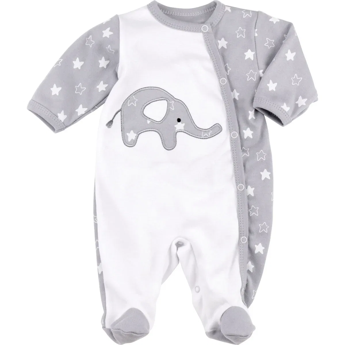 Боди для новорожденных, Little Elephant, Baby Sweets, белый — фото 4