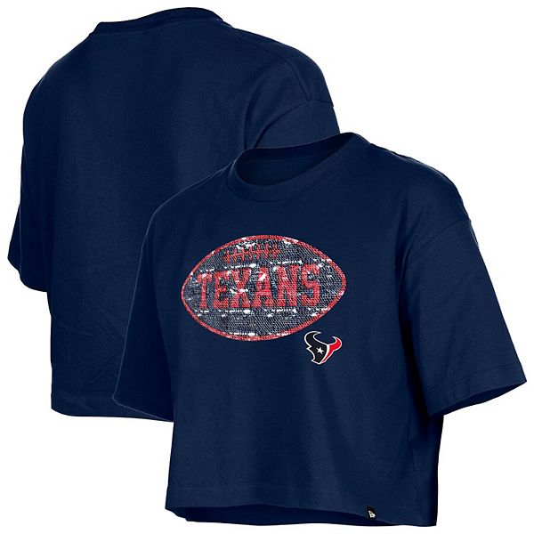 

Девчачья футболка Houston Texans с пайетками New Era