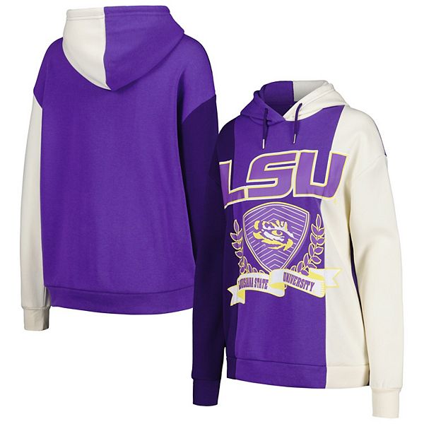 

Женский фиолетовый худи с цветными блоками lsu tigers hall of fame Gameday Couture