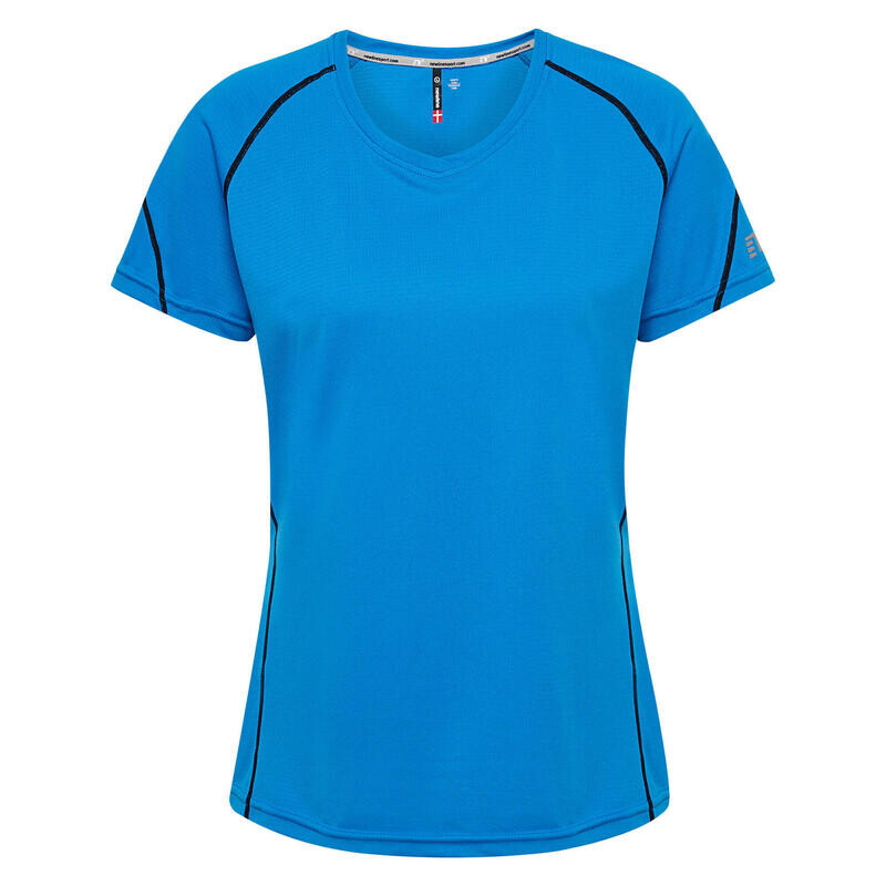 

Спортивная футболка Newline, цвет jeansblau/silber/grau
