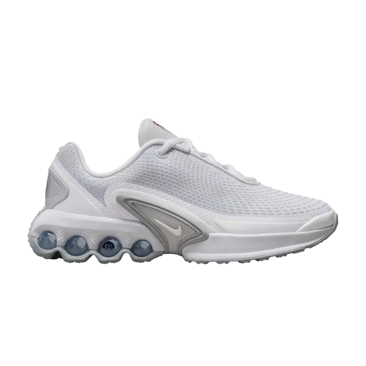 

Кроссовки Air Max DN GS, цвет White Metallic Silver