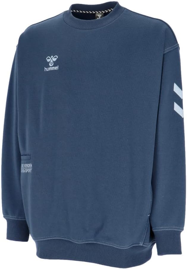 

Толстовка с длинными рукавами и круглым вырезом Hummel PLAY, темно-синий