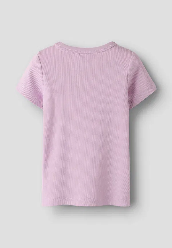 Футболка Name It Nmfnakal ss noos print t-shirt, сиренево-ароматный — фото 2