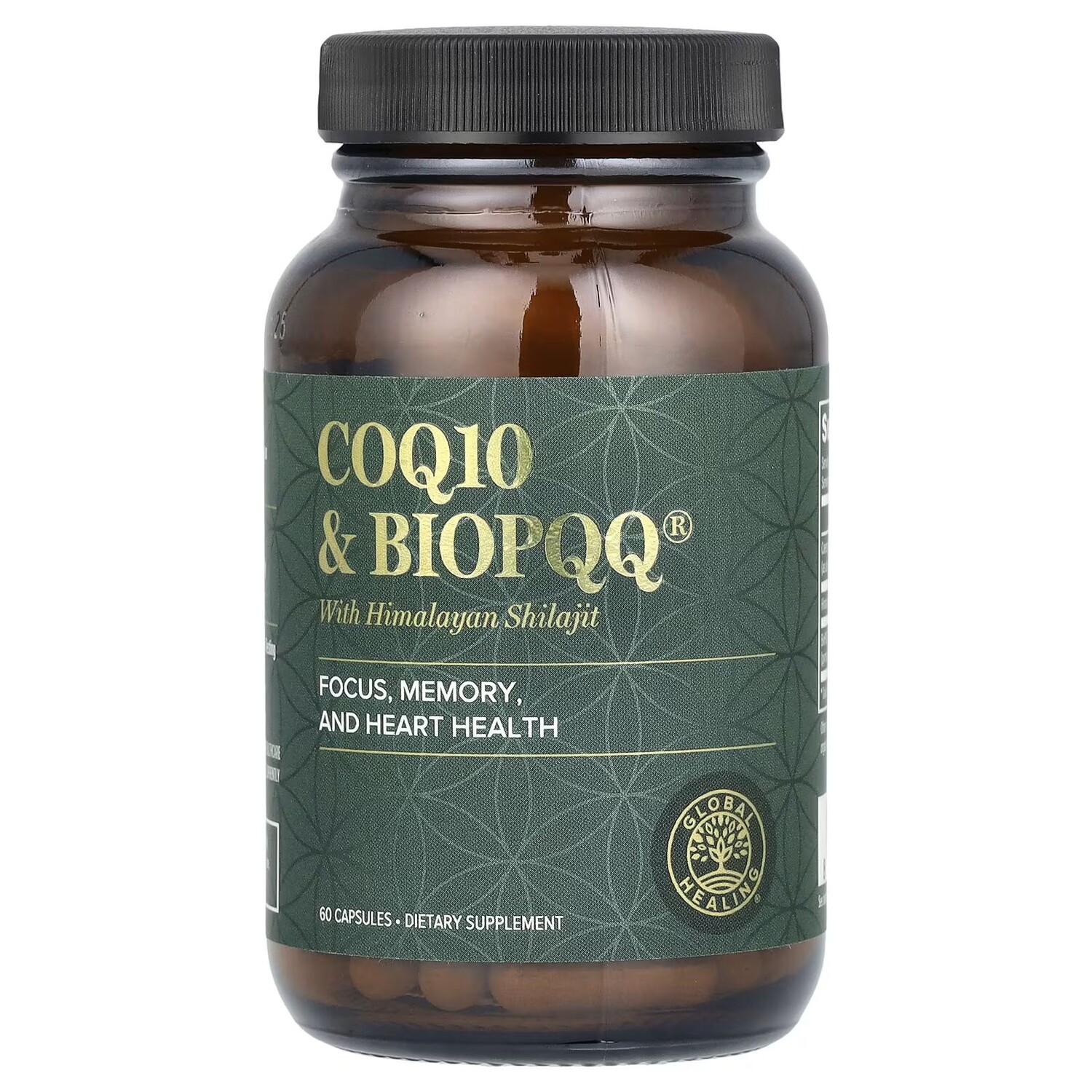 

CoQ10 и BioPQQ с гималайским мумие, 60 капсул Global Healing