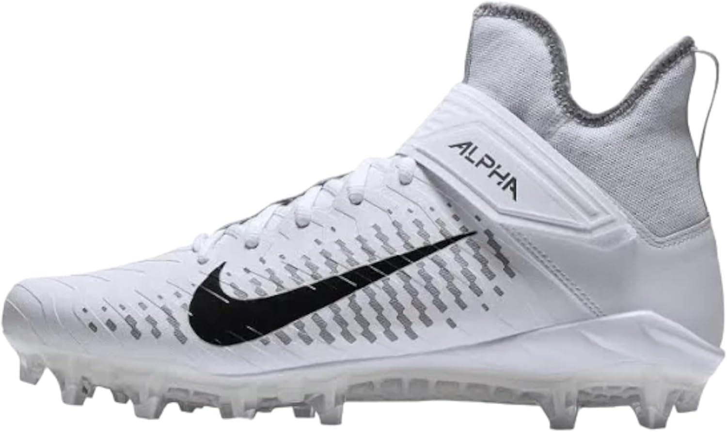 

Футбольные бутсы Nike Alpha Menace Pro 2 D мужские, черно-белые, 7 месяцев США, White