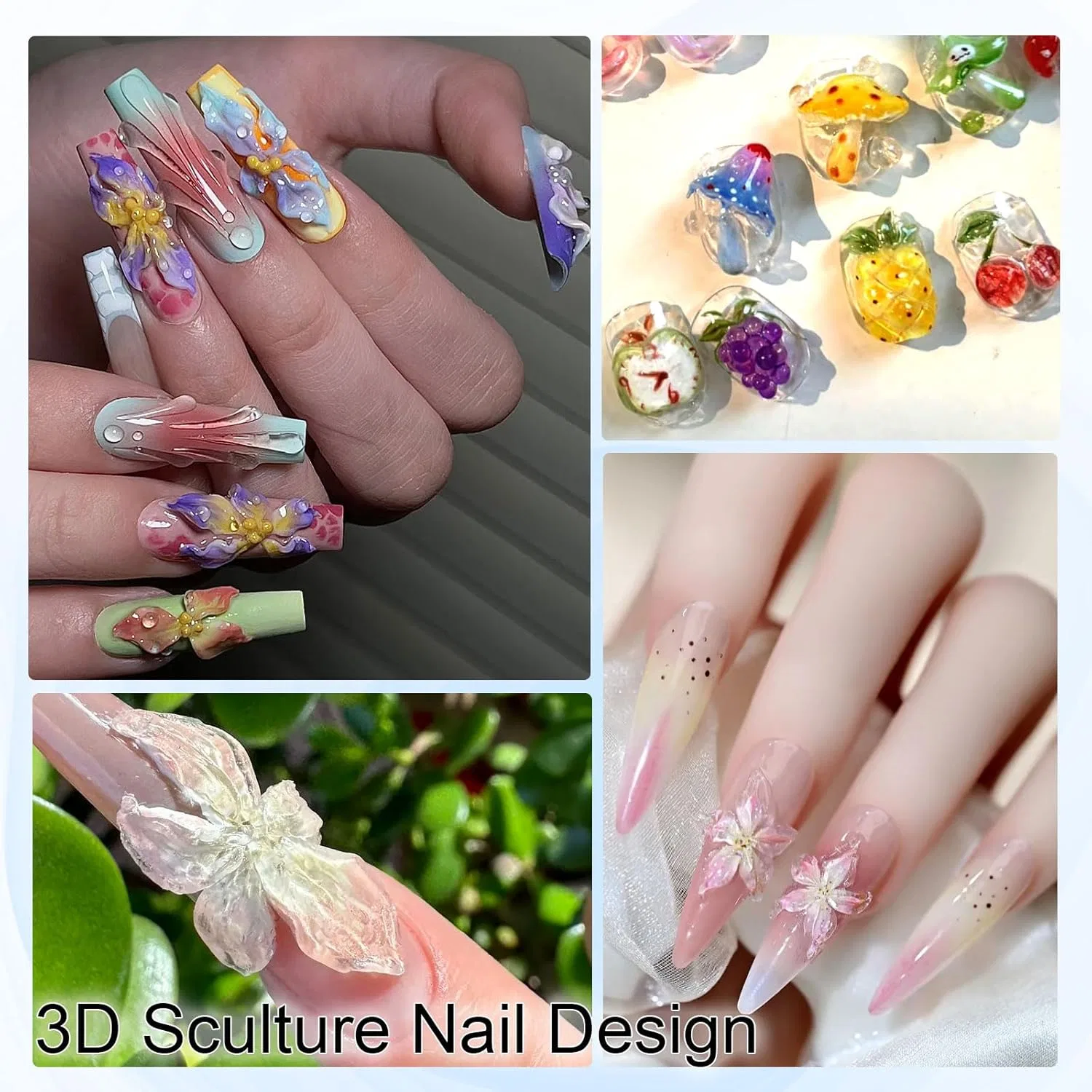 Твердый гель для наращивания ногтей NAILGIL, прозрачный, 100 г Nail Gil, Clear — фото 4
