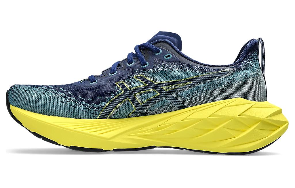 

Asics Novablast 4 Кроссовки Мужчины, Blue and Yellow