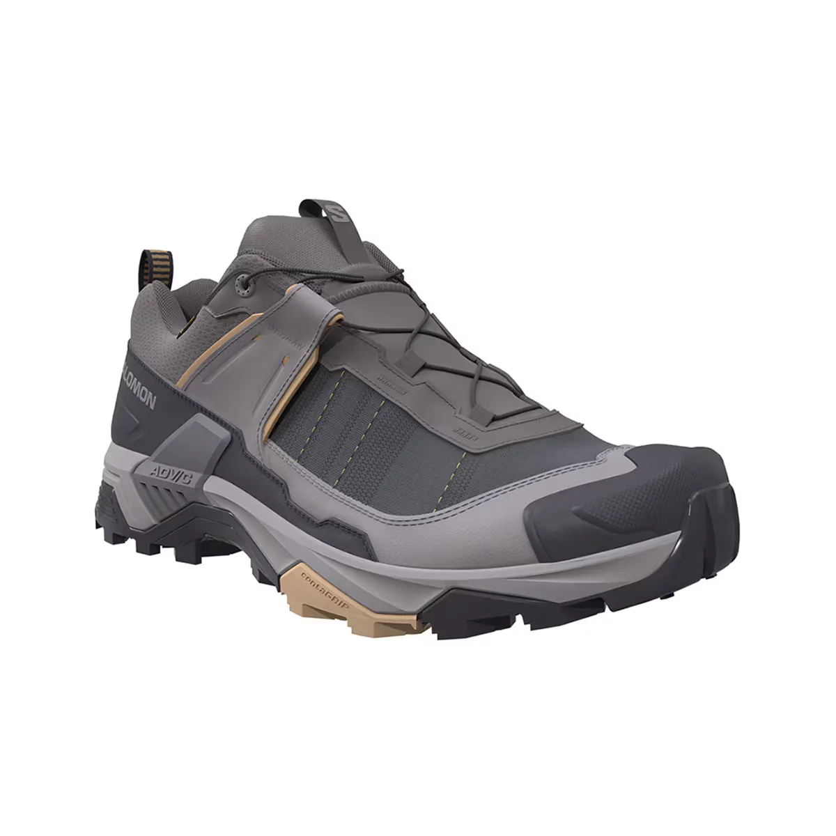 Женские походные ботинки SALOMON X ULTRA 5 GTX W, пурпурный — фото 2