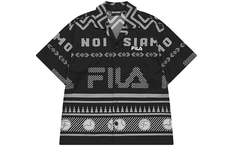 

FILA FUSION Рубашка мужская, черная