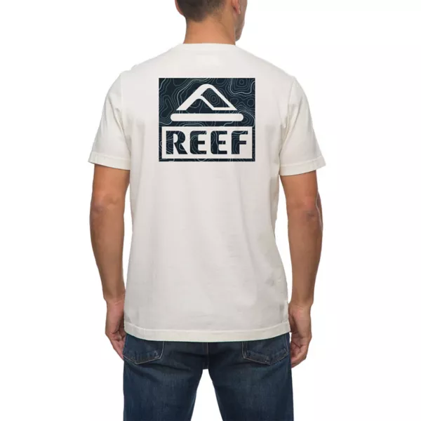 

Мужская футболка Topo Graphic Reef, белый