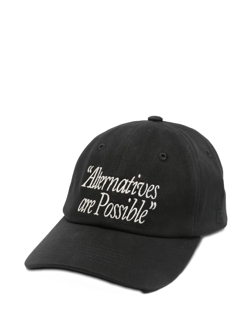 

Бейсболка с вышивкой Études Studio, черный