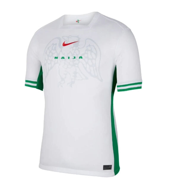 

Футболка dri fit nigeria 2024 стадион домашний футбол реплика футболка Nike, белый