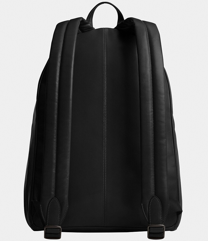 

Кожаный рюкзак COACH Paper Weight, черный
