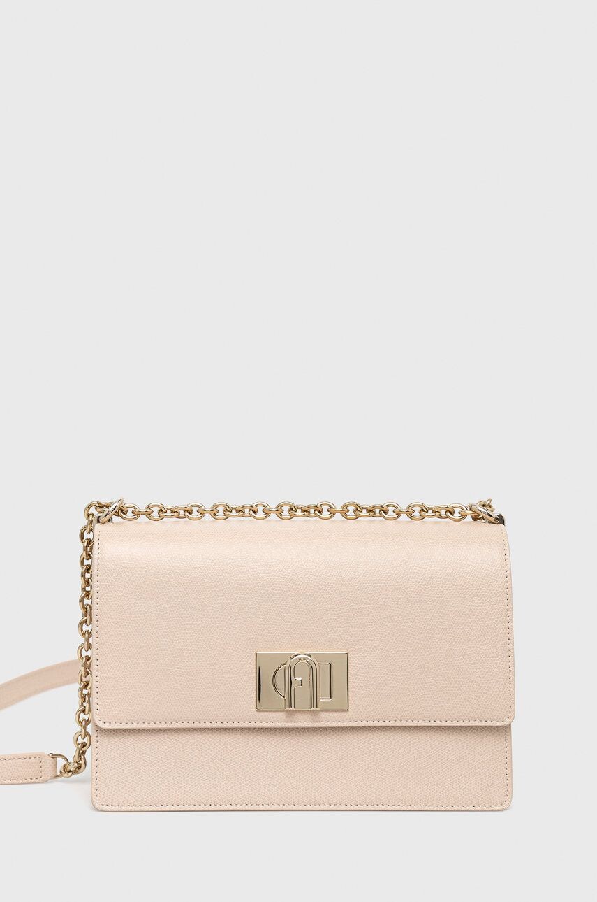 

Кожаная сумочка Furla, розовый