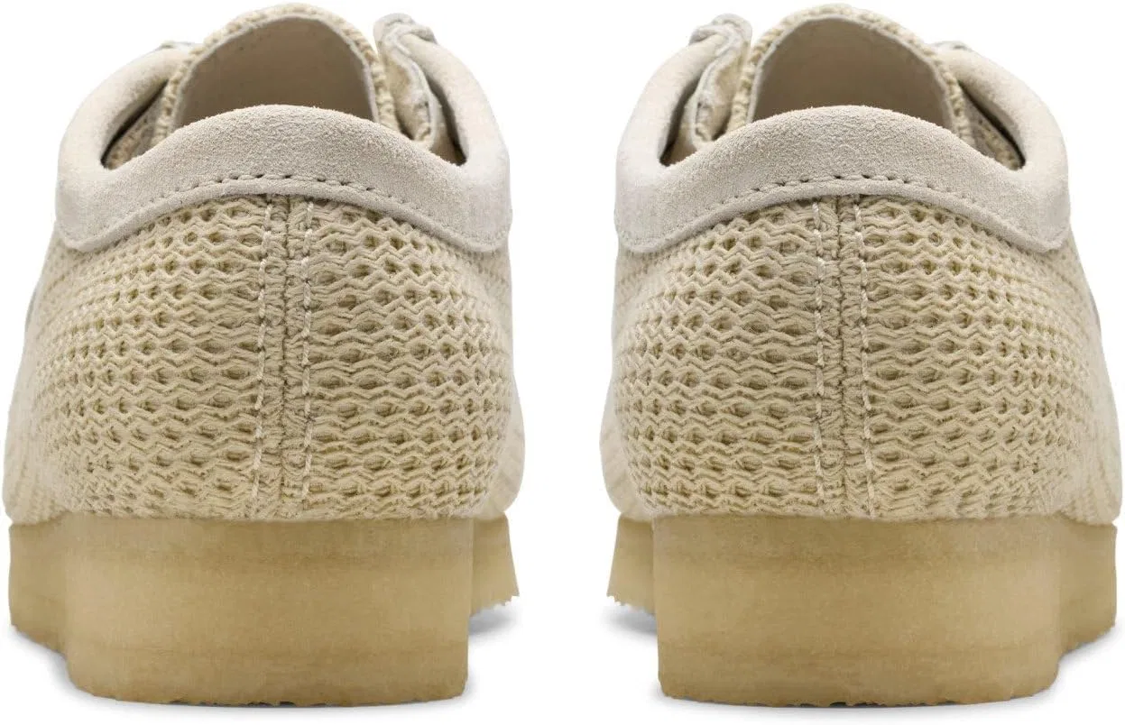 Оксфорды Clarks, цвет Off White Mesh — фото 3