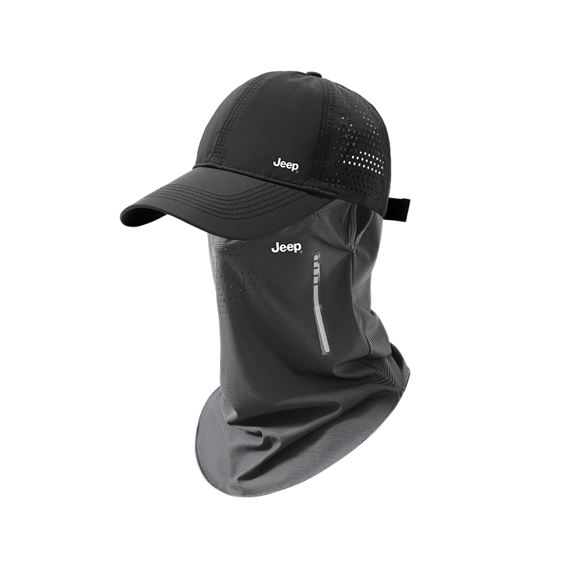 

Легкая бейсболка Men's Jeep, черный+темно-серый