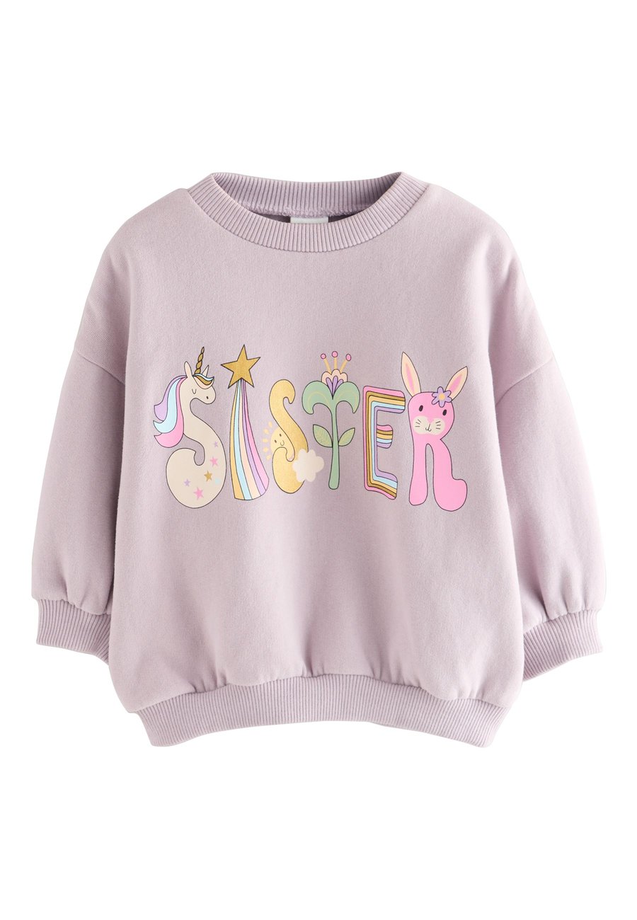 

Толстовка Next CREW NECK, Lilac Purple Sister/Purple
