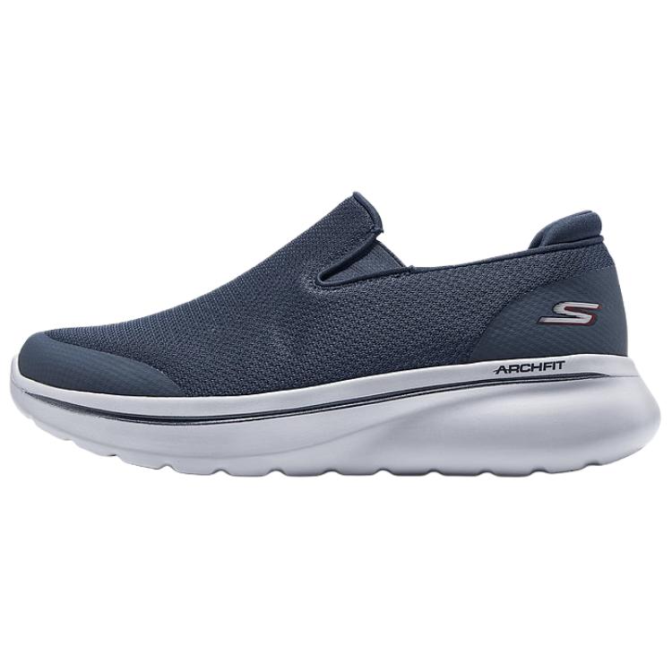 

Низкие повседневные туфли мужские, цвет морской волны Skechers, Marine Blue