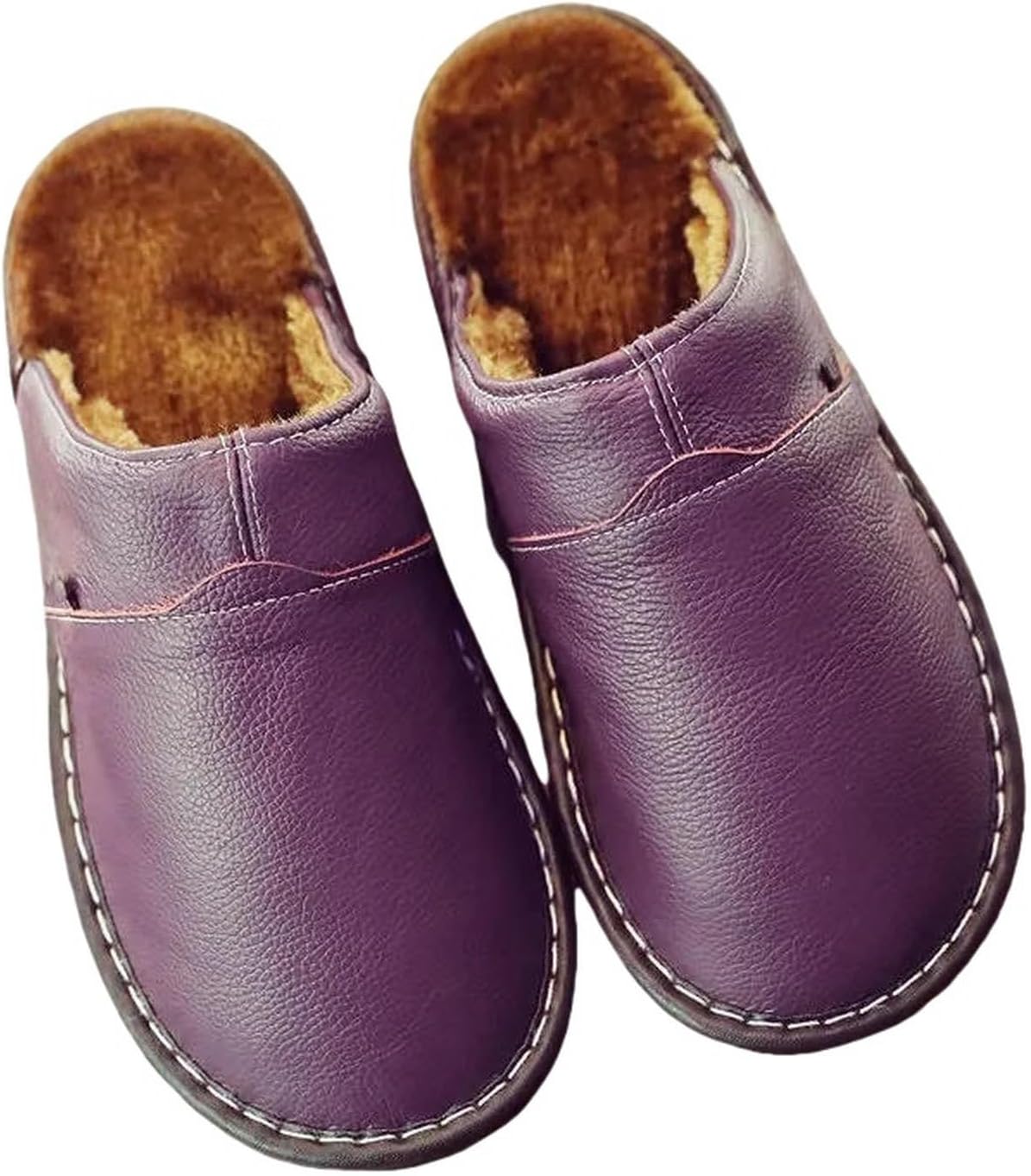 

Домашние тапочки женские зимние ультрамягкие, сохраняют тепло, водонепроницаемые, нескользящие, для мужчин и женщин, хлопковые Uebherv, 3