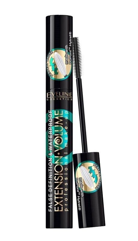

Eveline Extention Volume 4D Waterproof Тушь для ресниц, 10 ml