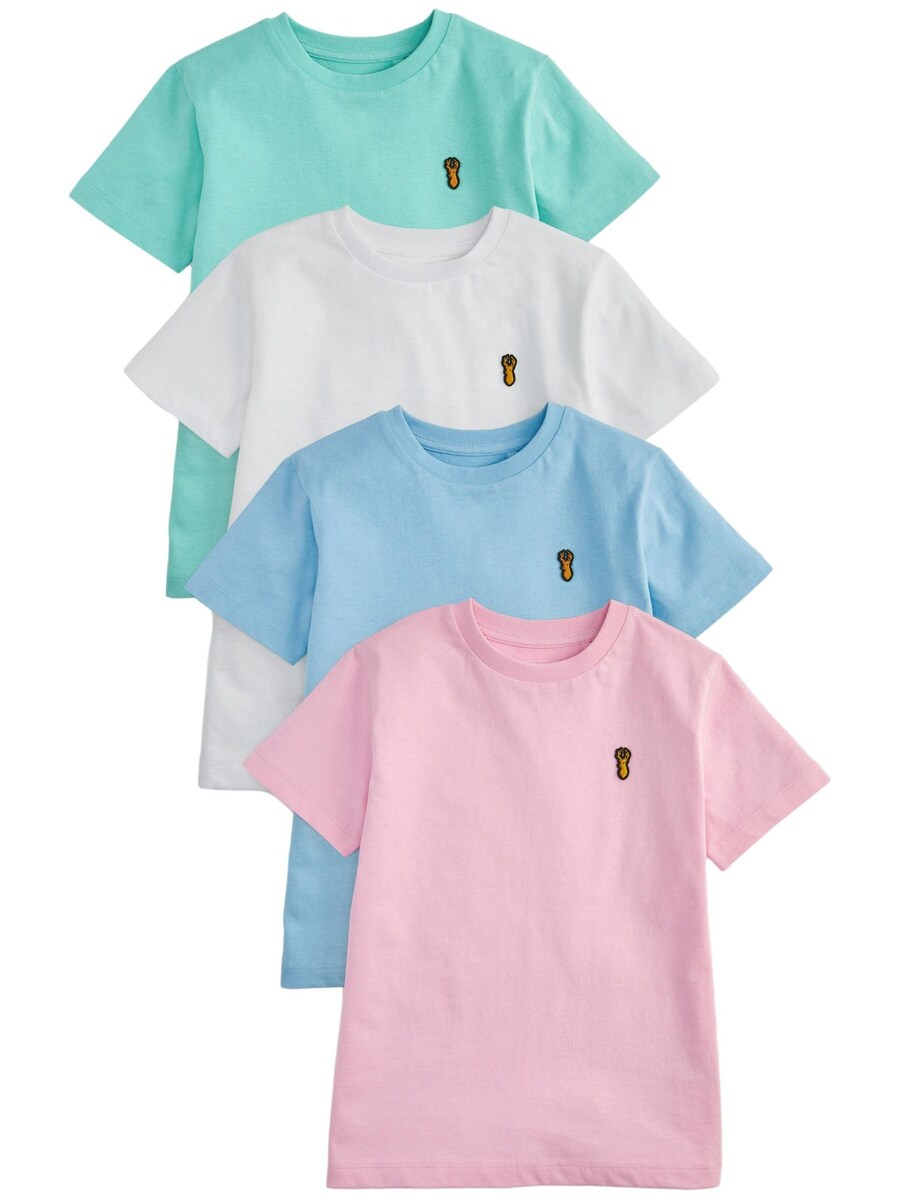 

Рубашка Next, цвет Sky blue/Light green/Rose/White