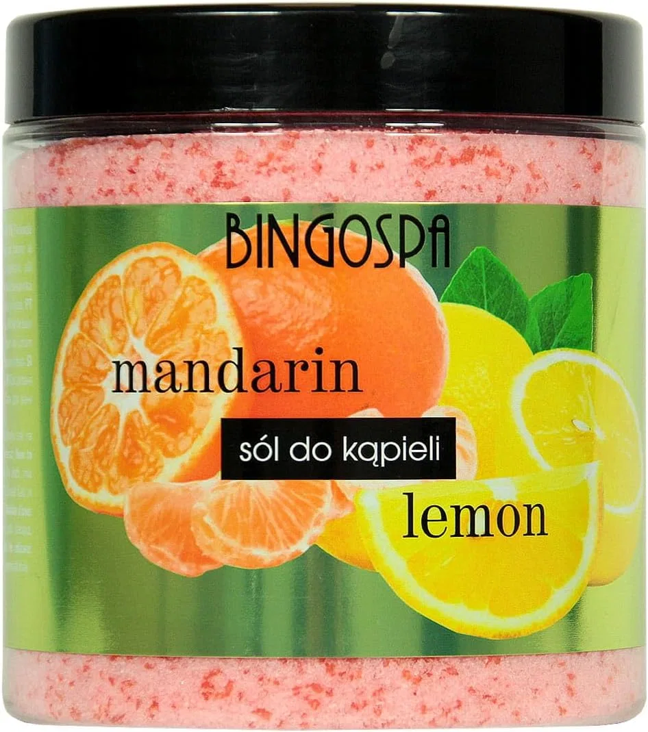 Соль для ванн «Мандарин и лимон» от BINGOSPA Bingospa