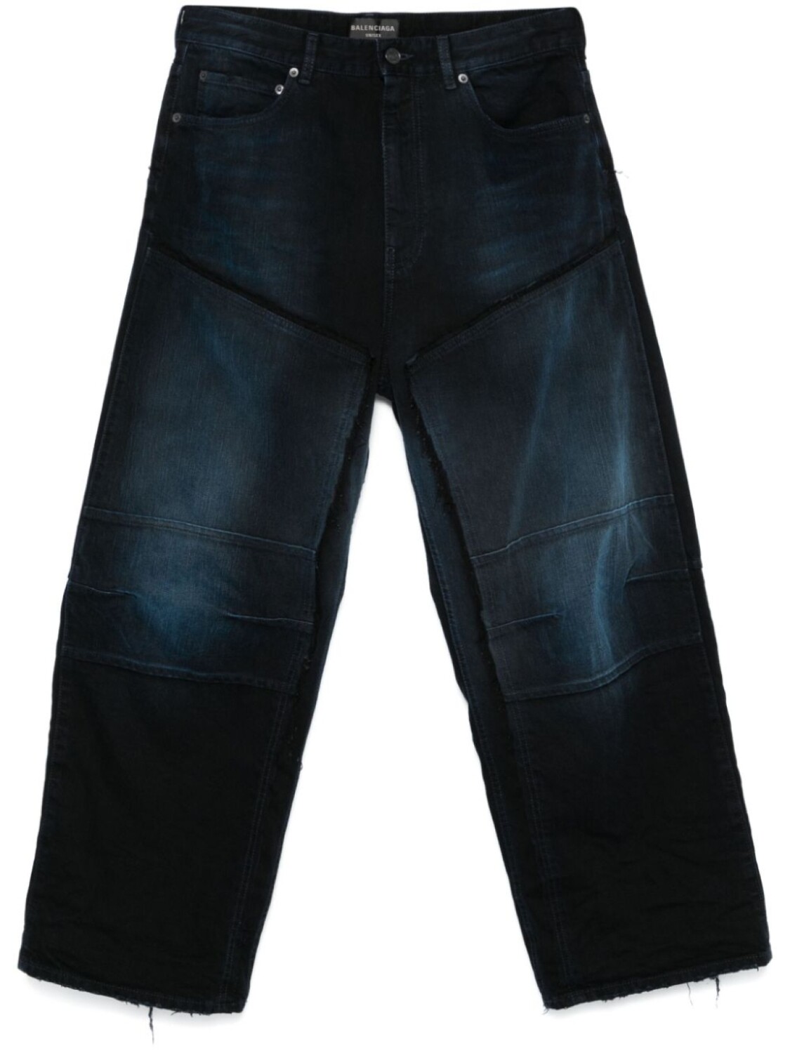 

Balenciaga джинсы Double Knee, синий