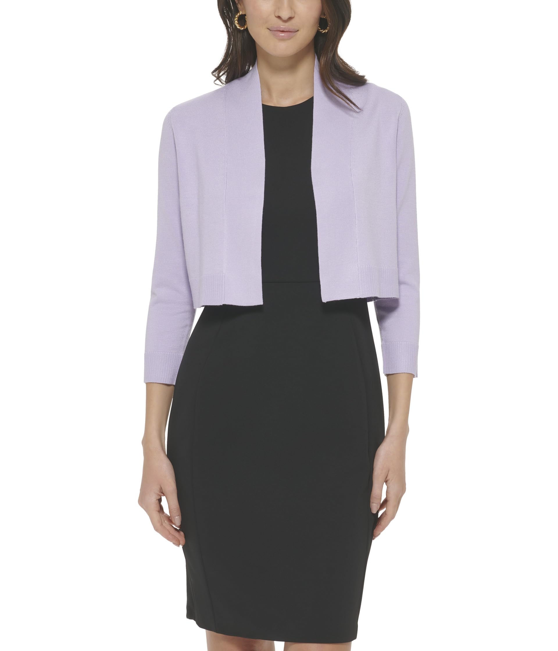 

Платье Calvin Klein Knit Shrug, цвет Opal